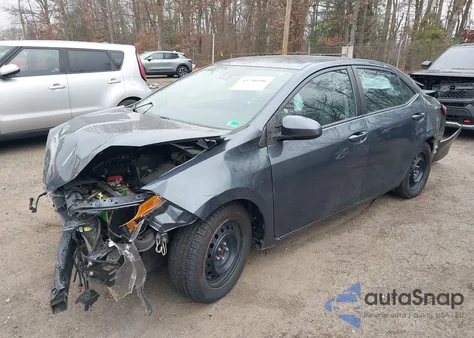 2017 Toyota Corolla Le from USA, damaged, VIN 2T1BURHE8HC867374